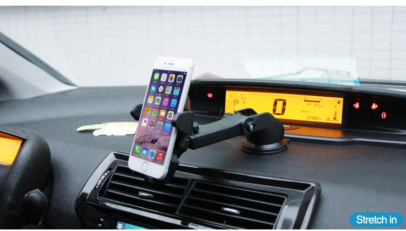 E-FOUR Автомобильный держатель для телефона из АБС-пластика, Универсальный Автомобильный кронштейн, крепления и держатель, аксессуары для интерьера, вращающаяся на 360 градусов Регулируемая подставка для телефона