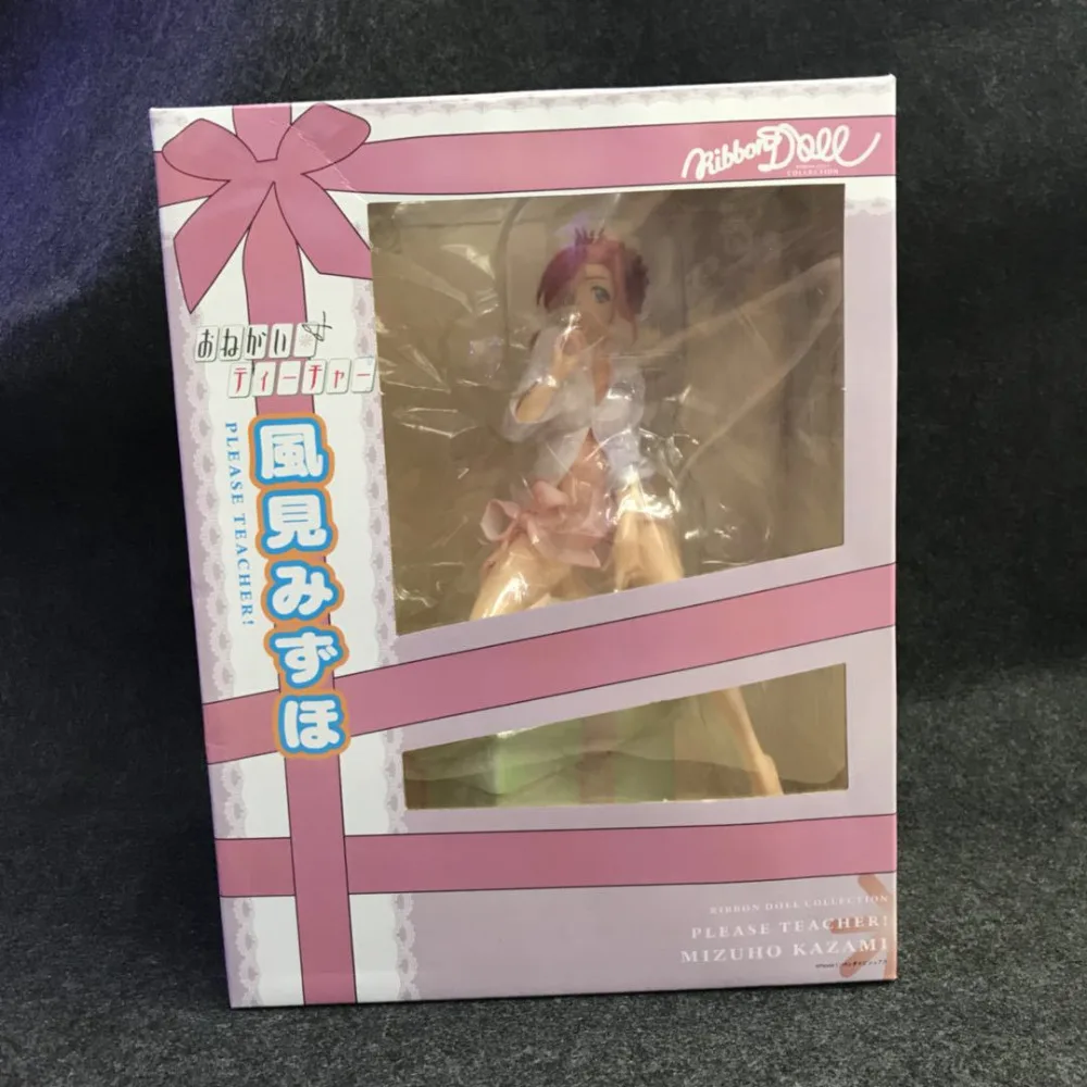 

Anime Onegai Teacher Kazami Mizuho Horsetail Ver PVC Action Figure Collectible Model doll toy 25cm