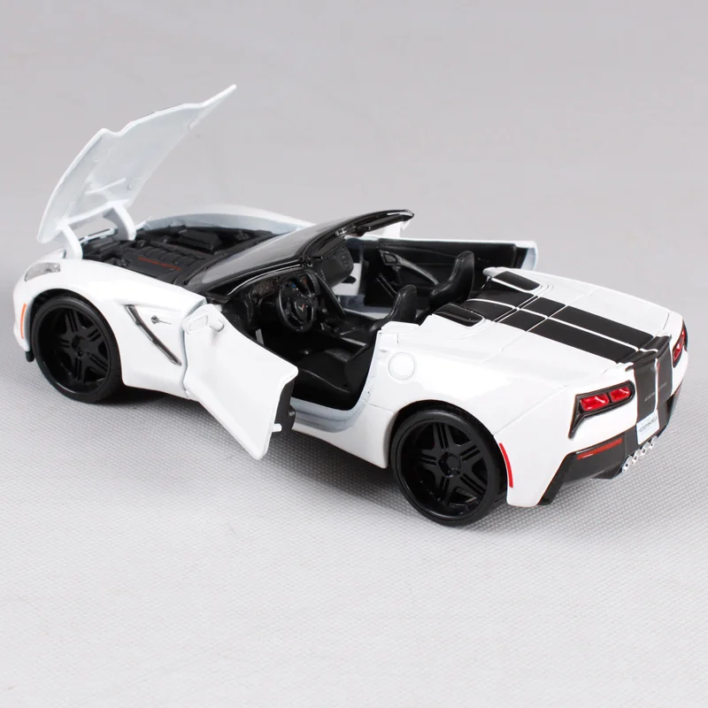 Maisto 1:24 Chvrolet корветы STINGRAY литой модельный автомобиль игрушка в коробке 32501