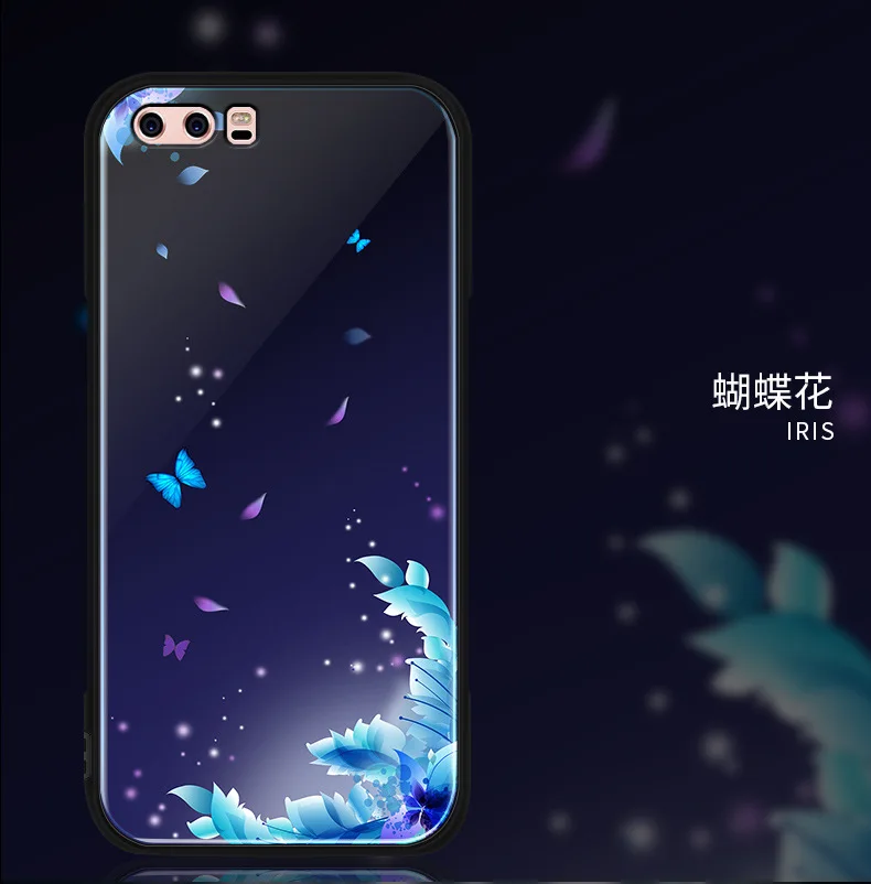 Fundas чехол для huawei P10 модная задняя крышка из закаленного стекла для huawei P 10 чехол P10 VTR-AL00 телефонные чехлы из кожы сумки - Цвет: A7