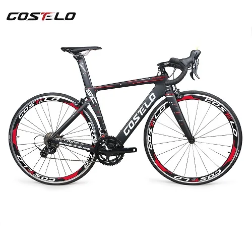 Скидка Costelo Speedcoupe 2,0 полный углеродного волокна дорожный мотоцикл Велосипеды frame bicicleta frame дешевые рамы велосипеда 48 51 54 56 - Цвет: Красный