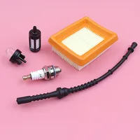דלק פריימר bulb האוויר דלק מסנן קו צינורות פריימר Bulb ספארק קיט מתפרקים Stihl FS120 FS200 FS250 FS300 FS400 FS450 מחרוזת גוזם מנוע חלק (3)