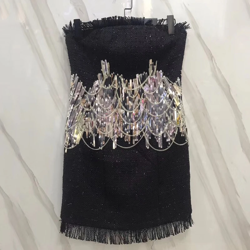 sexy black Mini Dress for Women Sleeveless Backless Fashion Lady Dress 2018 new Summer Sexy Women Dress