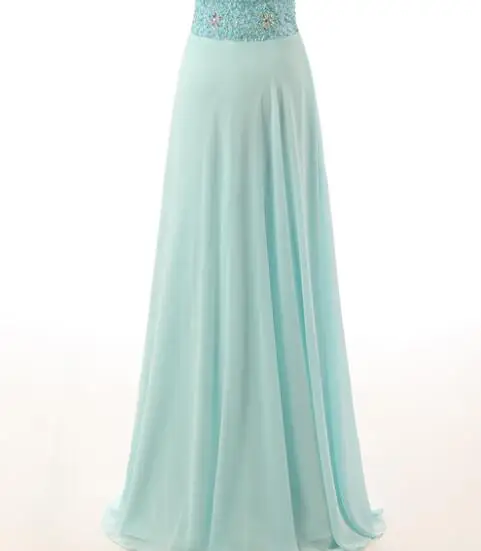 Мятно зеленые платья для подружек невесты 2020 г. длинное платье на одно плечо