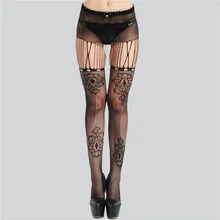 Женские сексуальные колготки, ажурные жаккардовые чулки, нижнее белье, сексуальные Чулочные изделия, колготки, колготки с открытой промежностью, колготки, чулки