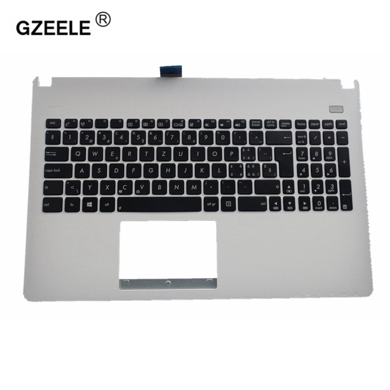 GZEELE новая клавиатура для ноутбука с корпусом C для ASUS X501 X501A X501U X501XI X501EI X501XE белый верхний чехол для рук