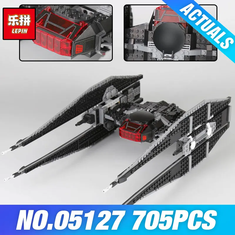 

Lepin 05127 Star Plan The Tie Model Fighter Set 75179 Wars Toys Building Blocks Bricks Educational DIY Birthday Christmas Gifts