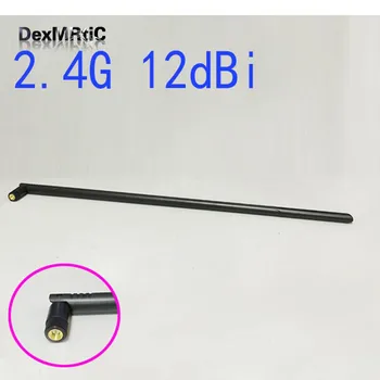 

WIFI Antenna 2.4 GHz 12dBi high gain SMA Male floding Omni aerial for wireless Router Card 45CM long