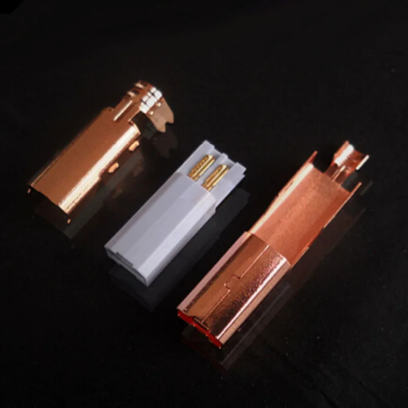 5 шт. USB штекеры 3 в 1 с золотым покрытием|usb headset plug|usb mixusb power plug |