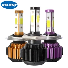 

Aslent H4 H7 Car LED Headlight Bulb H11 9005 9006 9012 Hi-Lo Beam COB Chip Car Auto Headlamp Fog Lights 12v 100W 10000lm 6500K