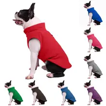 New Pet Puppy Dog Vest Solid Color Winter Warm Clothes Soft Coat Apparel Pullover цена New Pet Puppy Dog Vest Solid Color Winter Warm Clothes Soft Coat Apparel Pullover цены онлайн