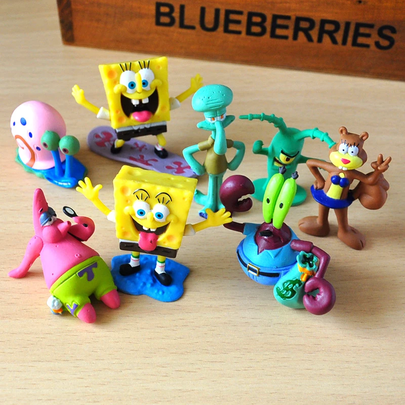 spongebob figure set