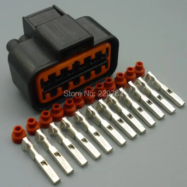 4/15/50/100 комплекты 12 pin автомобильных фар Plug 12pin Авто женские водонепроницаемые электрические провода разъем PB625-12027