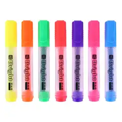 7 цветов ключевая точка маркером флуоресцентные маркеры водных чернил искусство рисования для детей граффити маркеры рисунок тушью