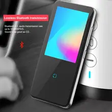 Портативный Bluetooth MP3 HIFI без потерь MP3 Беспроводной музыкальный плеер Видео плеер HD Сенсорный экран 8 г Запись воспроизведения радио E-Book