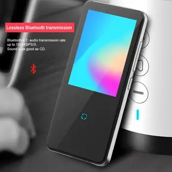 

Portable Bluetooth MP3 HIFI Lossless MP3 Wireless Music Player Video player HD Touch Screen 8G Recording Playback Radio e-book