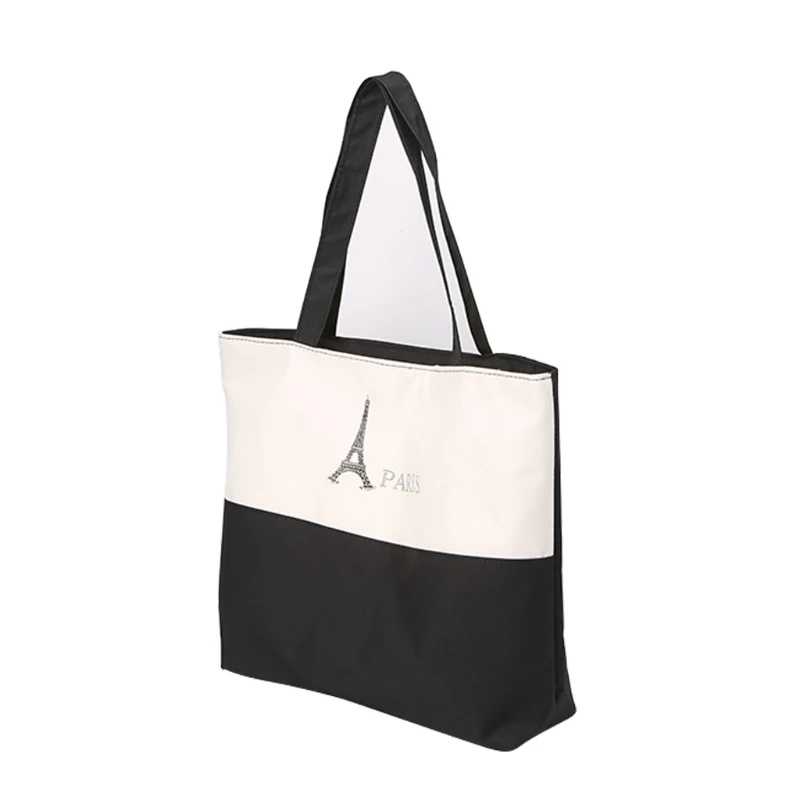 Portable Women Canvas Large Shoulder Bag Handbag Tote Lady Shopping Zip Bags Portable Women Canvas Large Shoulder Bag Handbag Tote Lady Shopping Zip Bags