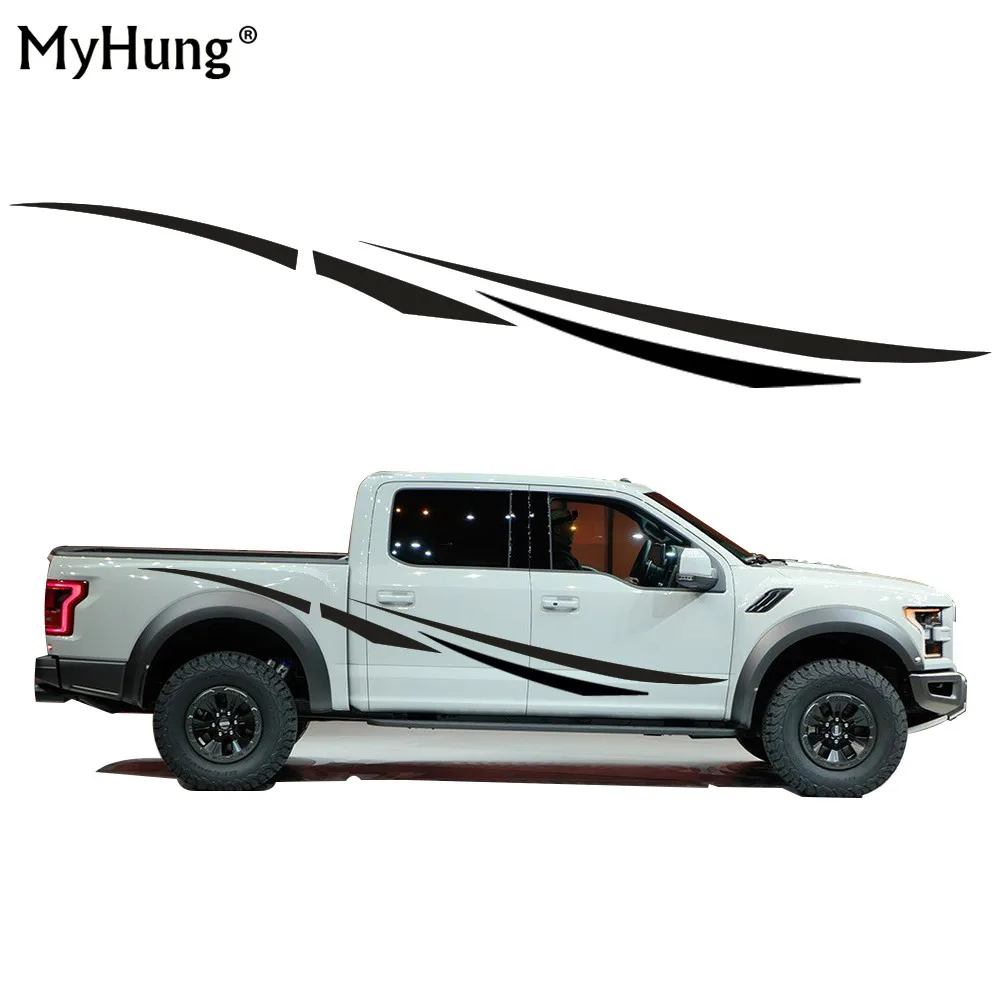 สร้างสรรค์DIYรถD Ecalsของรถทั้งร่างกายสติ๊กเกอร์รถจัดแต่งทรงผมสำหรับFord F-150 F250 SUPER DUTY Rangerรถสติก