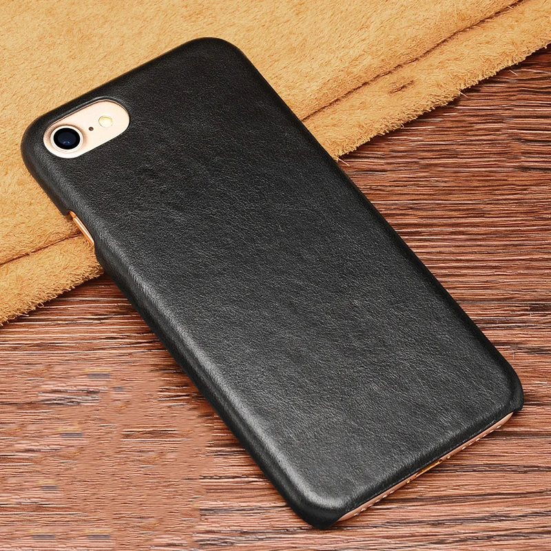 

Toraise For iPhone 7 Case for iphone 7 case Vintage Genuine Leather Back Cover Case For iPhone 7 Plus 8 plus hone Bag Capa