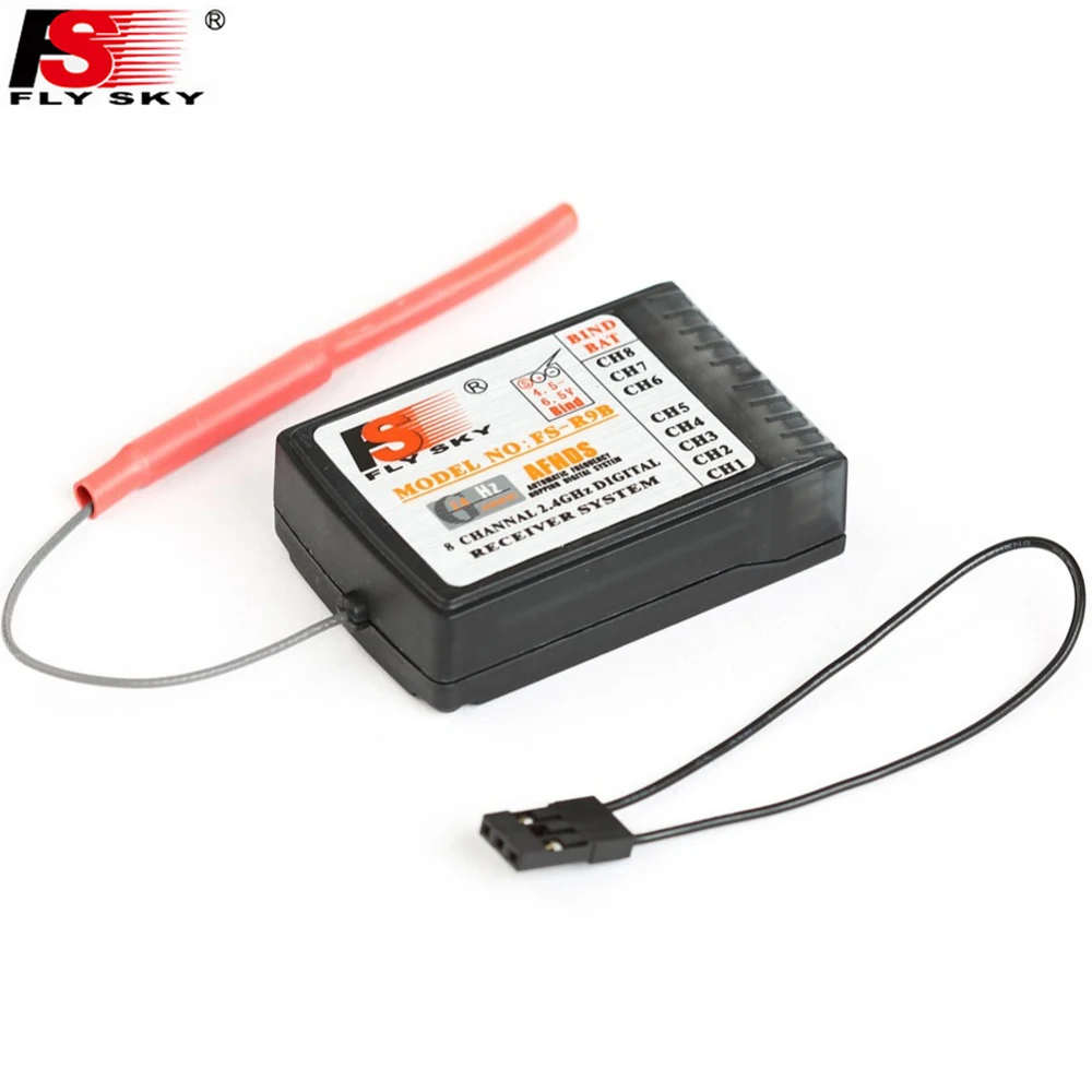 Goedkoop Register verzending! Flysky FS R9B 2.4g 8CH Ontvanger Voor Turnigy 9X FS TH9B 9CH Zender