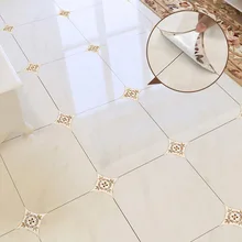 21 шт. Гладкий напольный стикер с задней стенкой аппликация ПВХ водонепроницаемый диагональный стикер s домашняя керамическая плитка наклейка для кухни ванной комнаты