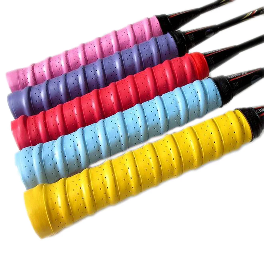 

Absorb Sweat Stretchy Tennis Fishing Rod Squash Racquet Band Grip Tape Overgrip Badminton Handle Wrap Bicycle Handle Sweatband