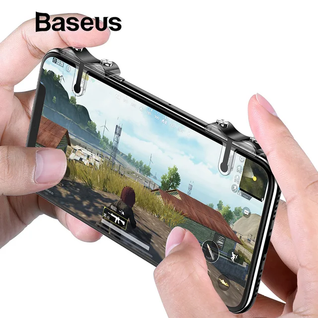 Best Offers Baseus Mobile Phone Shooting Game Trigger Fire Button Aim Key Buttons L1 R1 Cell Phone Game Shooter Controller for Android IOS Best Offers Baseus Mobile Phone Shooting Game Trigger Fire Button Aim Key Buttons L1 R1 Cell Phone Game Shooter Controller for Android IOS