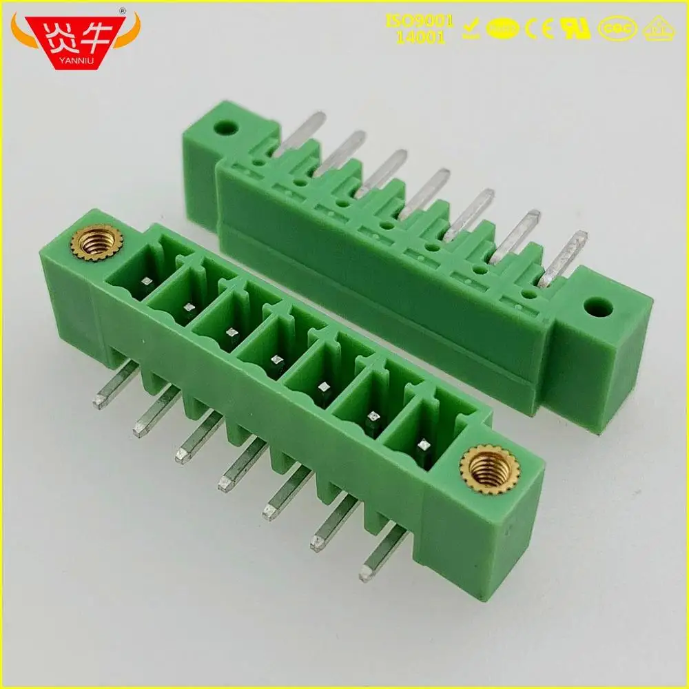 KF2EDGRM-3.5-7P MALE 15EDGRM 3 5 мм 7PIN PCB прямоугольный разъем подключаемый вставной TEMINAL блок MC