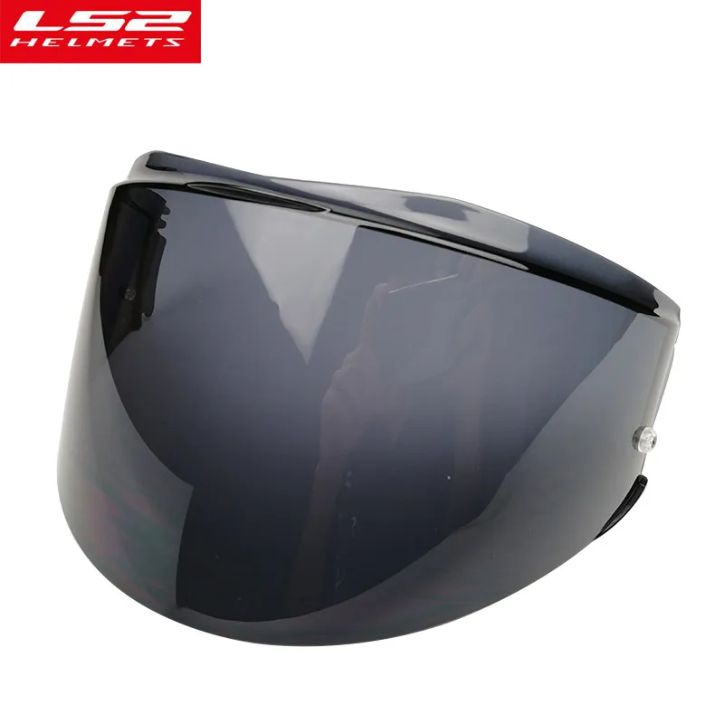 Шлем Ls2 шлем объектив дым/прозрачный/Радуга/серебристый солнцезащитный козырек - Цвет: smoke