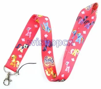 

Free Shipping 20 Pcs Horse Mobile Phone Neck Straps Neck Strap Keys Camera ID Card Lanyard GS0286