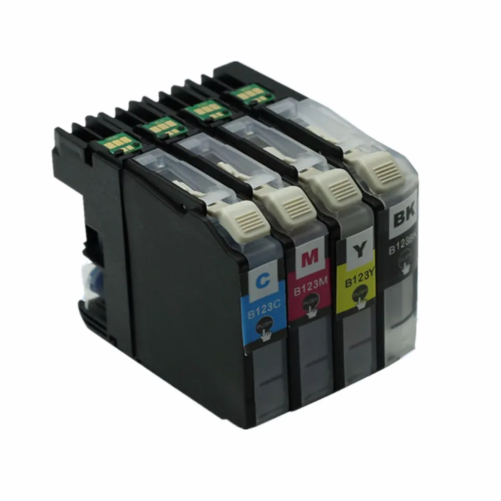 

8 Pk LC123BK LC123 LC123XL Ink Cartridges For Brother MFCJ6720DW MFCJ6520DW MFC-J4410DW MFC-J4510DW MFC-J4610DW Inkjet Printer