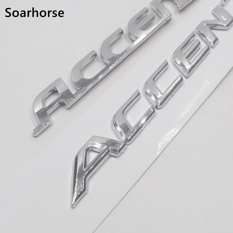 

Car Accessories For Hyundai Accent Logo Emblem Tailgate Replace Badge Decoration Sticker