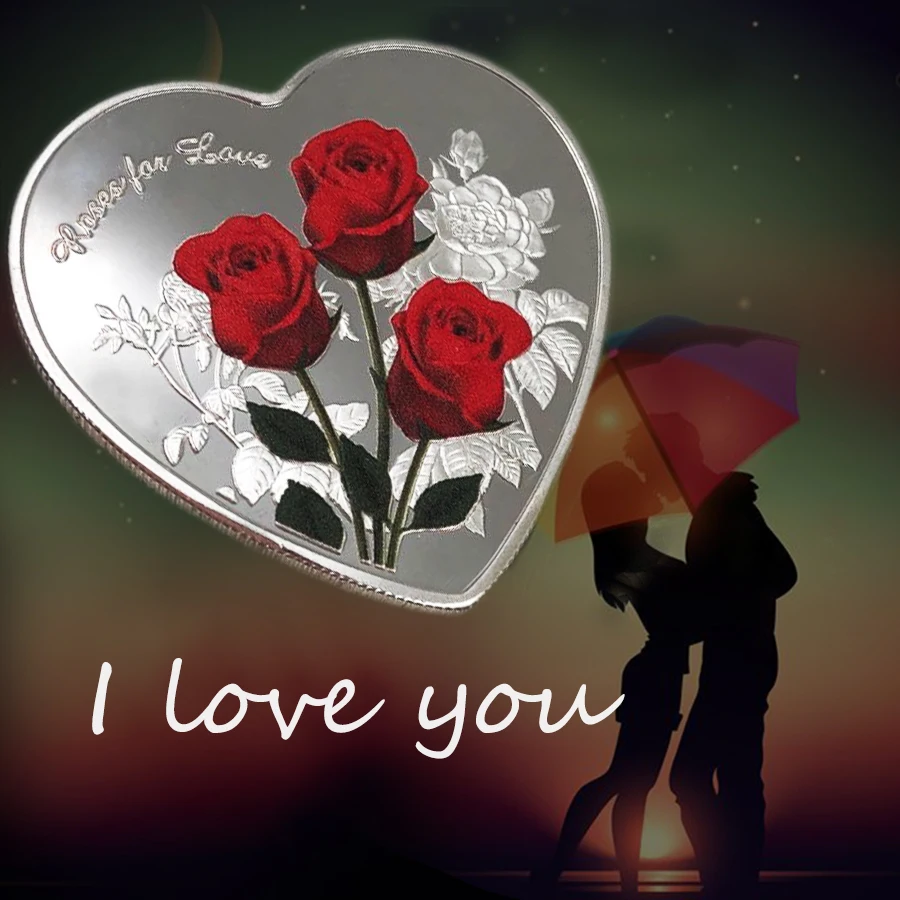 Hot Sale Love Coins Rose Metal Coin Heart Rose Coin I Love You Emulation Valentine S Day Gift For Valentine S Day Non Currency Coins Aliexpress Hot Sale Love Coins Rose Metal Coin Heart Rose Coin I Love You Emulation Valentine S Day Gift For Valentine S Day Non Currency Coins Aliexpress