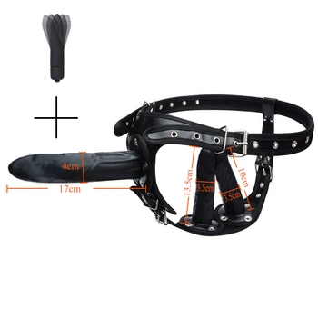 Big Strap on Dildo for Women Huge Silicone Triple Strapons Dildo Anal Plug Panty Lesbian Strapons G Spot Vibrators Sex Products 3