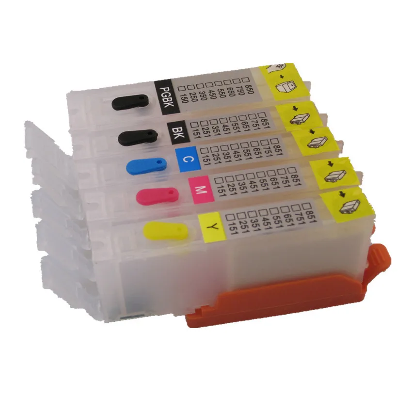 Многоразовый чернильный картридж для canon PIXMA IP7210 MG5410 MX721 MX921 MG5510 IX6810 принтер с