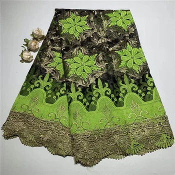 

2018 High Quality African Lace Fabrics/French Net Embroidery Stones Tulle Lace Fabric For Nigerian Wedding Dress X4