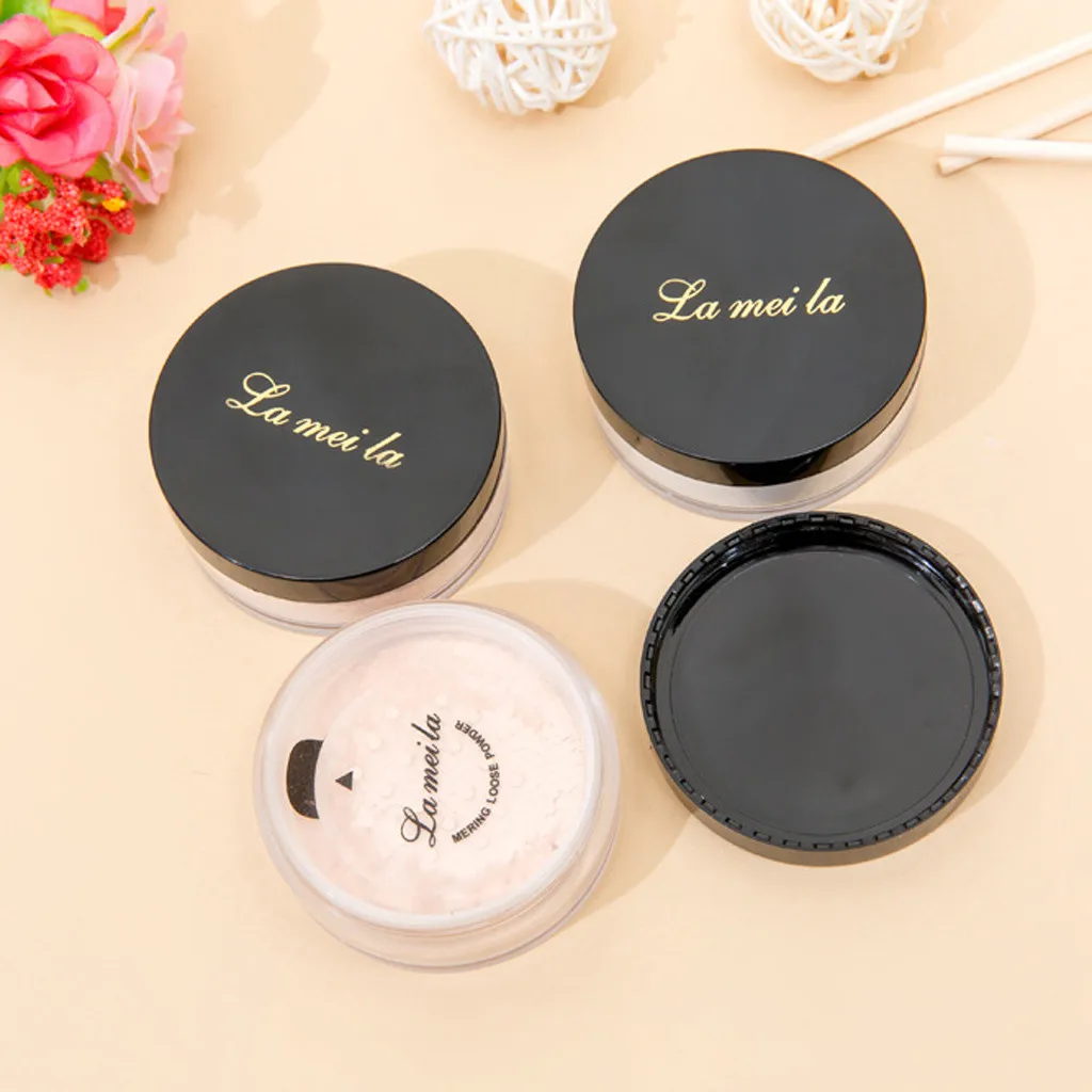 

Face Loose Powder Matte Finish Transparent Setting Powder Professional Translucent Makeup Oil-control Compact Cosmetic G522