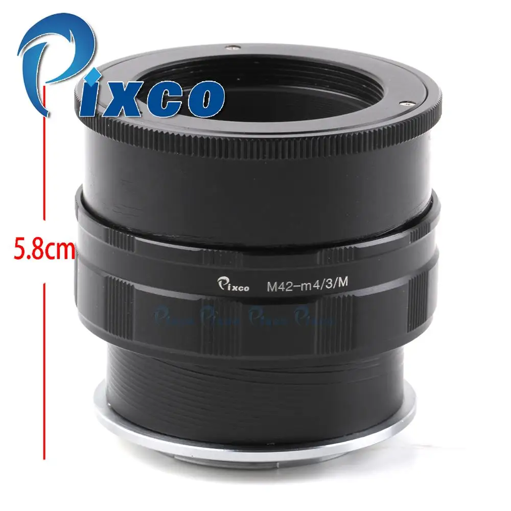 Pixco Adjustable Lens Adapter Ring suit  for M42 Lens to Micro M4/3 Mount Cameras for Panasonic /Olympus