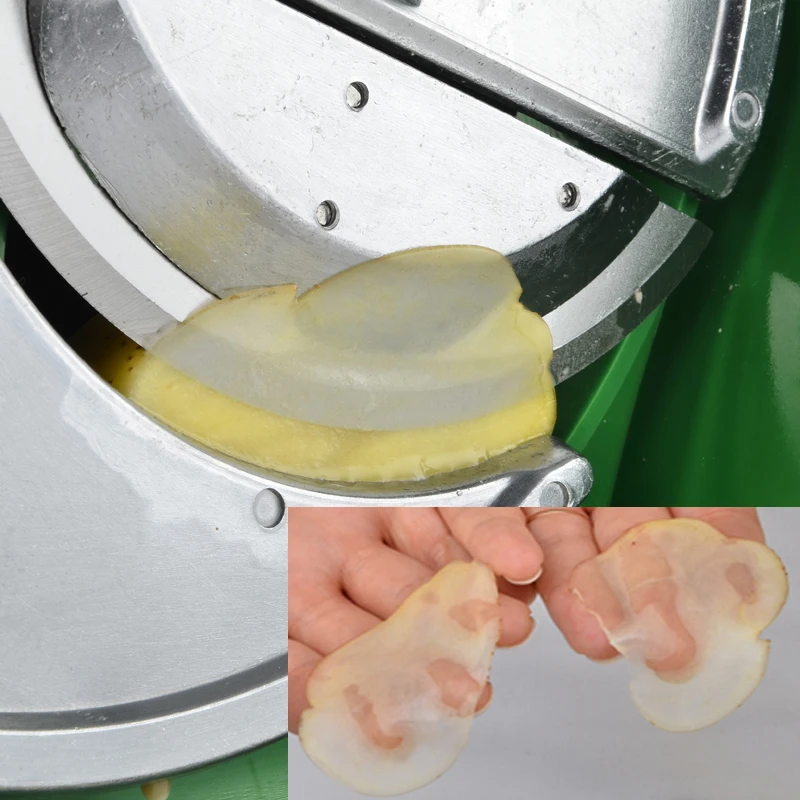 Многофункциональный ручной поворотный лимон Растительные Slicer Еда машина рубильная Нержавеющая сталь Еда Тесак Chopper