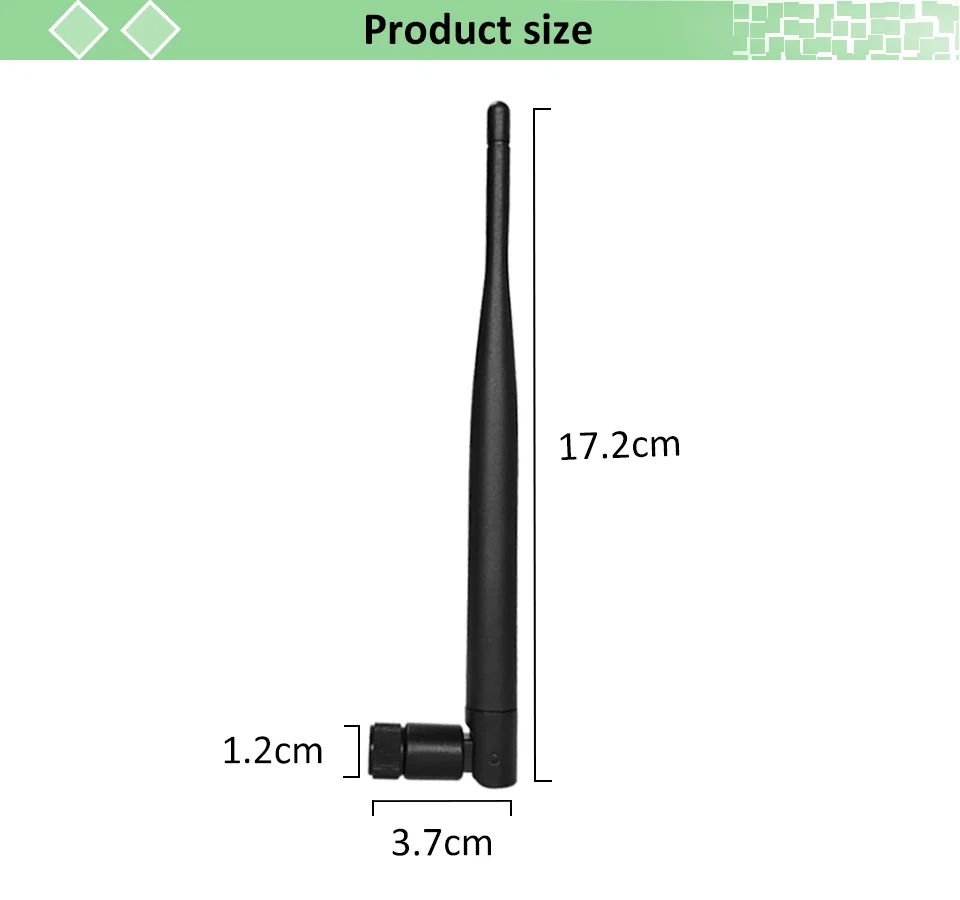 2 шт 868 МГц 915 МГц антенна 5dbi RP-SMA разъем GSM antena прямой 868 МГц 915 МГц антенна+ 21 см SMA мужской/u. FL косичка кабель