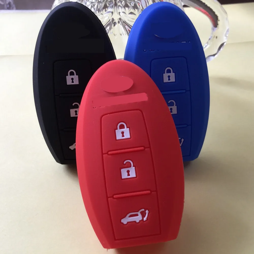Silicone Rubber FOB Key Shell Case,For Infiniti Q50 QX50 QX60 G25 JX35