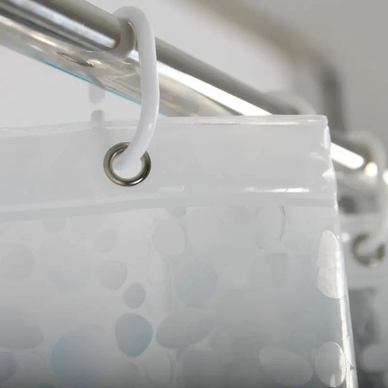 Online UFRIDAY Marke Transparent EVA Dusche Vorhang 3D Stein Muster Wasserdicht Bad Vorhänge für Vorhänge Bad Bling Bad Bildschirme