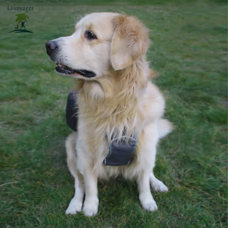 Уличная сумка-Седло для собак, рюкзак для домашних животных, многофункциональный тренировочный походный чехол для больших собак