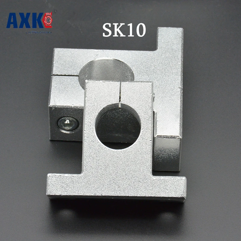 10 шт. Sk10 Sh10a мм линейная рельсовая Опора вала Xyz стол Cnc части|cnc parts|linear railcnc parts linear |