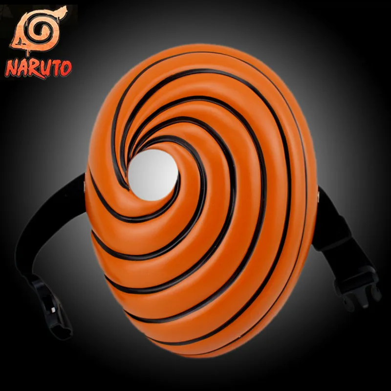 High-grade Japan Naruto Cartoons Full Face Resin Masks Akatsuki Ninja Madara Uchiha Masquerade Cosplay Halloween Party Supplies