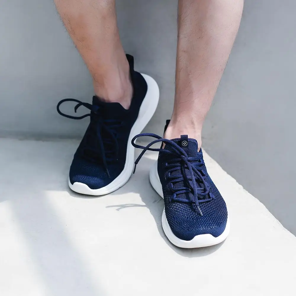 Xiaomi FREETIE мужские летающие тканые сетчатые дышащие светильник для бега высокая эластичность EVA подошва уличная спортивная обувь мужские кроссовки