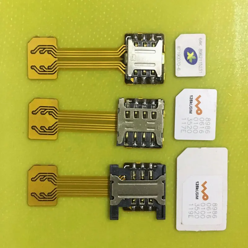 Гибридный двойной адаптер Nano SIM карты конвертер удлинитель sd sim внешний для XIAOMI