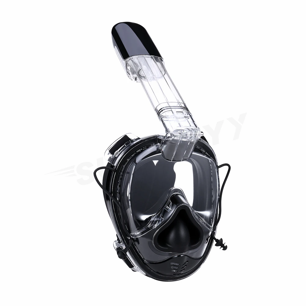 Новая цветная маска для дайвинга с мягким носом, маска для подводного плавания с полным лицом, цельная противозапотевающая маска для подводного плавания для детей и взрослых