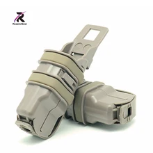 Облегченная модульная система переноски снаряжения подсумок для журналов крепежный элемент для магазина Пистолетная обойма Чехол черный RuoskyGear BD6344 лучшее качество