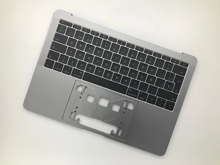 A1708 испанская клавиатура с верхом чехол года для Macbook Pro 13 ''retina Palmrease SP Клавиатура Топ чехол серый космос